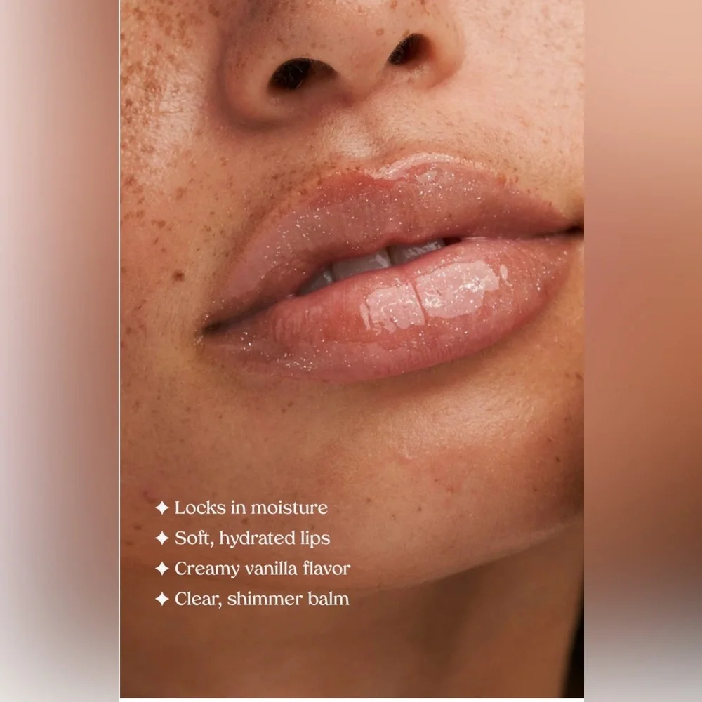 New Kopari Lip Love Moisture Balm - soft vanilla